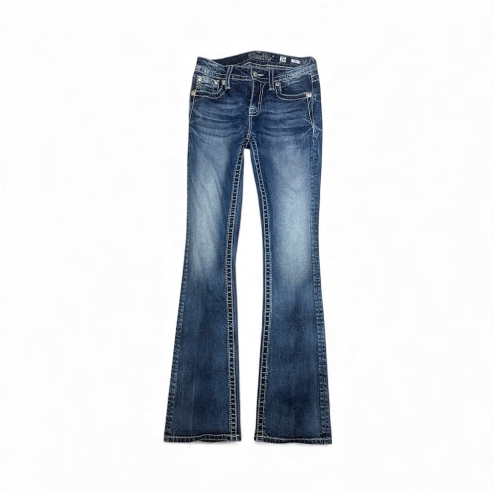 Miss Me Dark Blue Boot Jeans